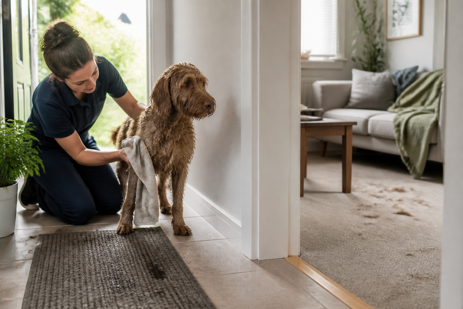 Managing Heavy Shedding and Muddy Paws: Pet-Friendly Home Cleaning Melbourne Guide